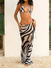 Zebra Top and Long Skirt
