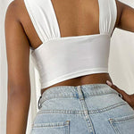 Criss Cross Crop Top