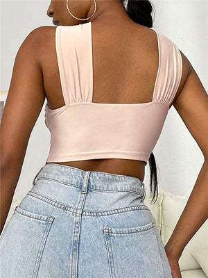 Criss Cross Crop Top