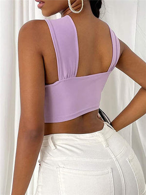 Criss Cross Crop Top