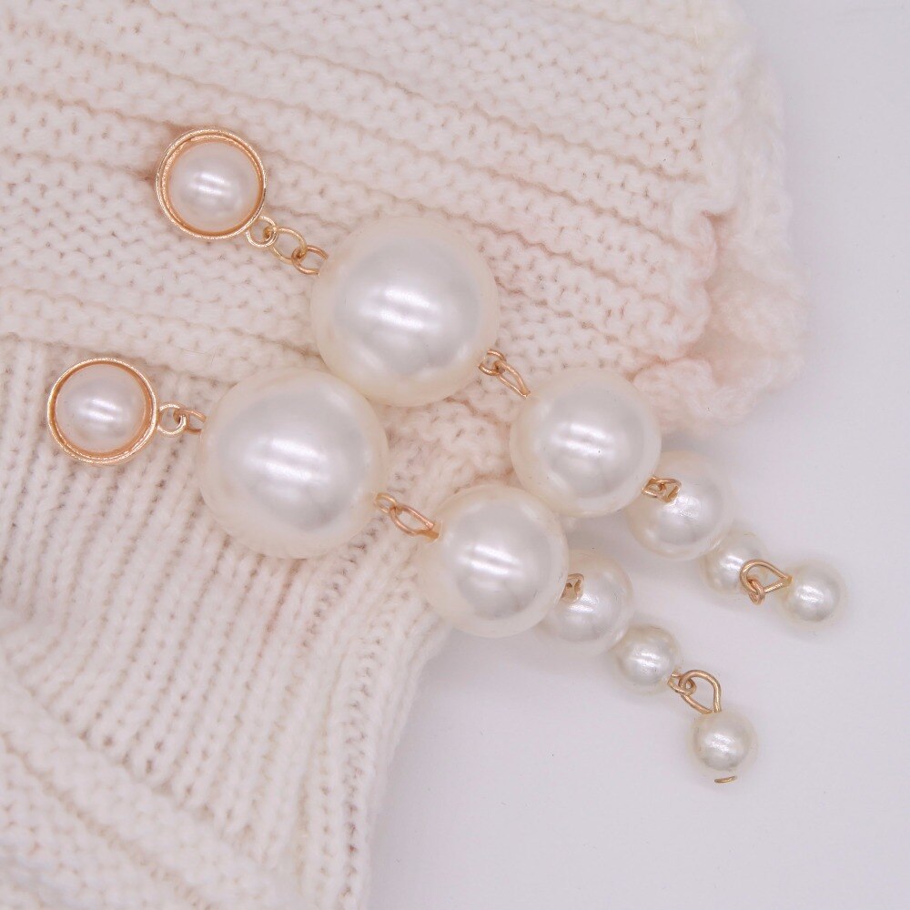 Oversize Pearl Earrings