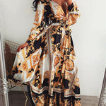 Golden Art Long Dress