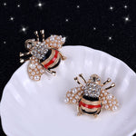 Bee Pearl Earrings